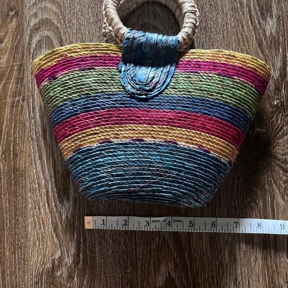 Mini strath bag multicolor beach boho - Picture 2 of 4